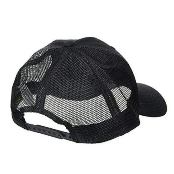 NWT Timberland Logo Embroidered Cotton Canvas Baseball Trucker Hat - Picture 2 of 3